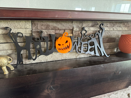 3 Part Sign - Halloween