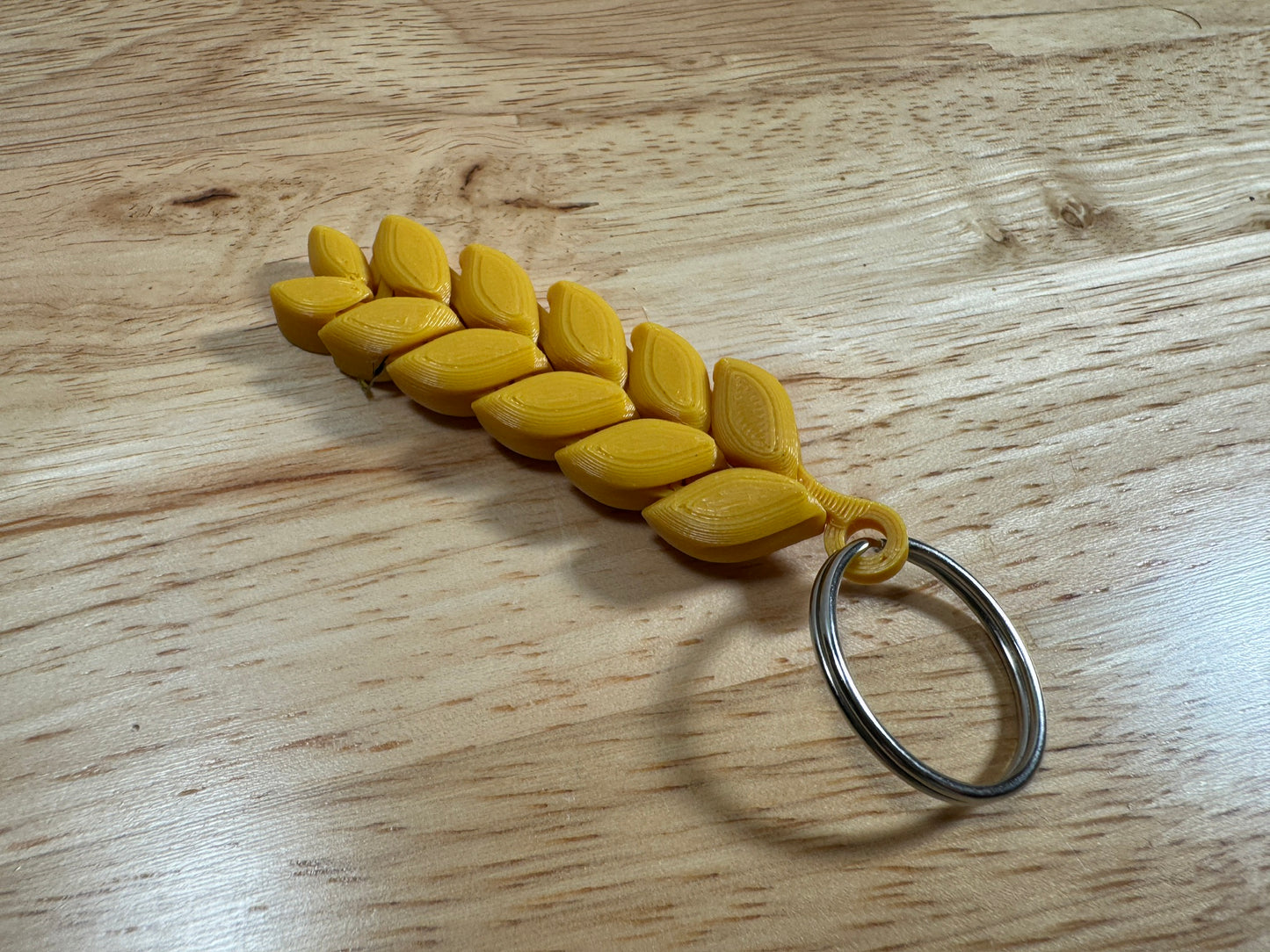 Wheat Flexi Keychain