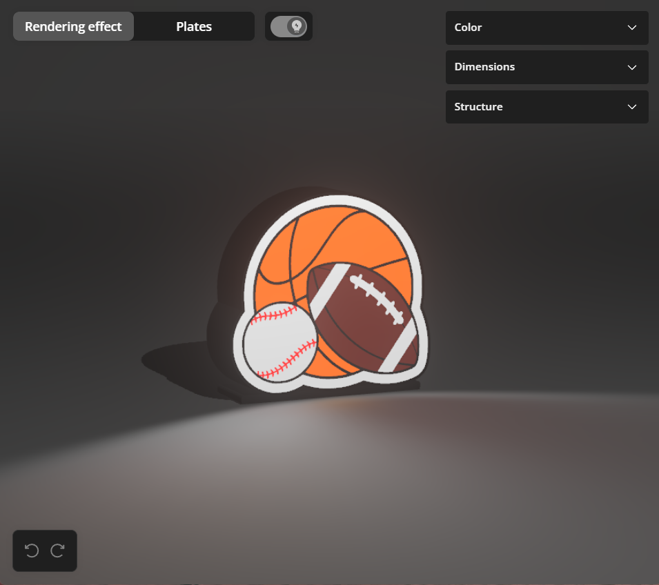 Sign - Sports Balls - Custom Order Only