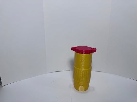 Miniature Classic "Cooler" Bottle Holder -  2 oz. Airplane Bottle "Nip"