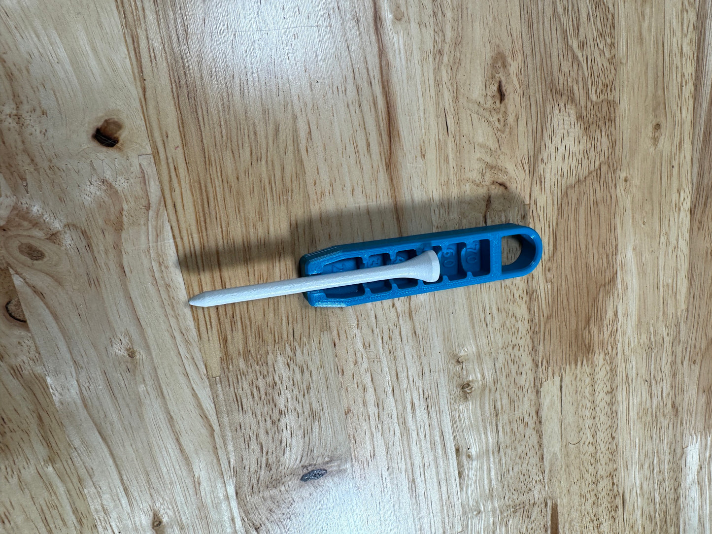 Golf Tee Depth Guide