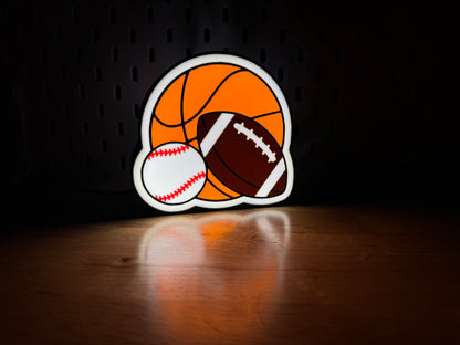 Sign - Sports Balls - Custom Order Only