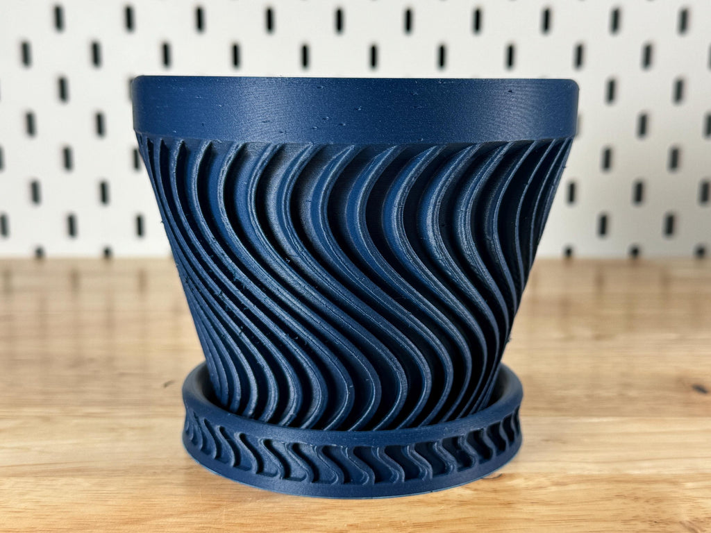 Planter, Sweeping Wave - Axis profile