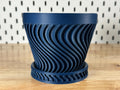 Planter, Sweeping Wave - Axis profile