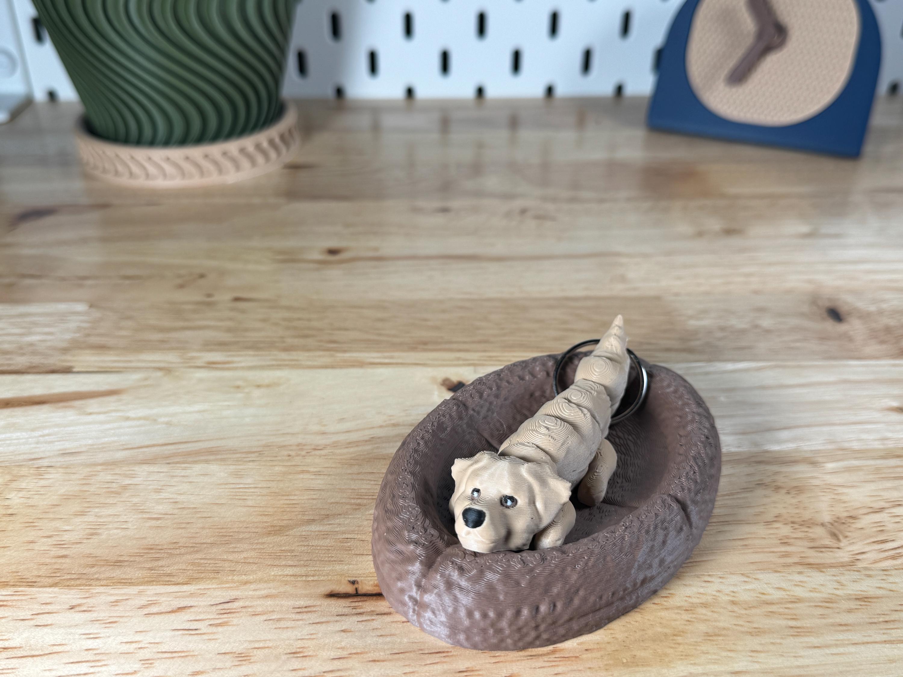 Golden Retriever, Flexi Keychain