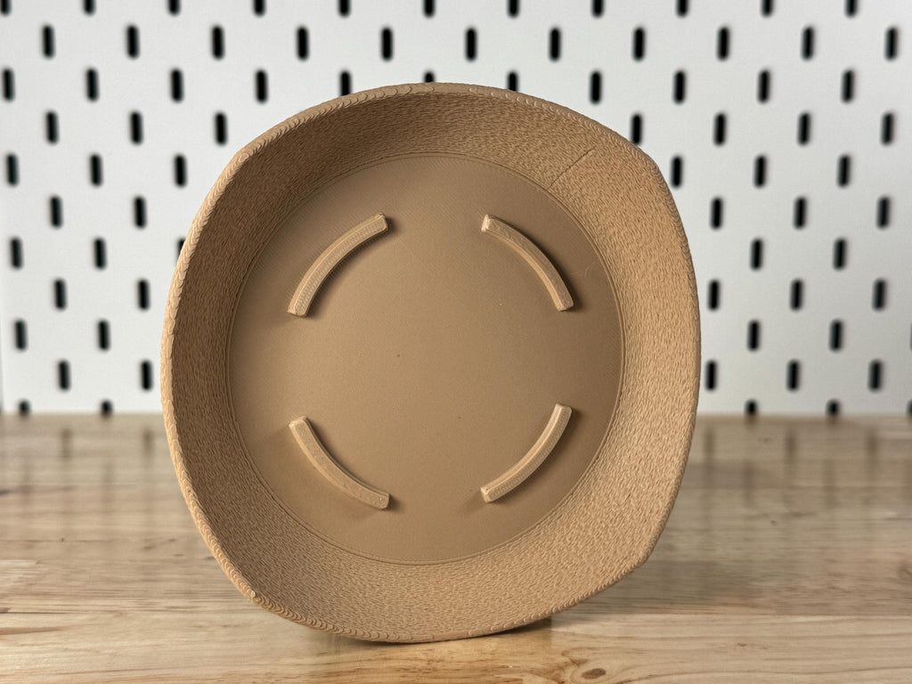 Planter, Swirling Spiral -  Vortex profile