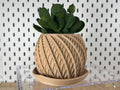 Planter, Swirling Spiral -  Vortex profile