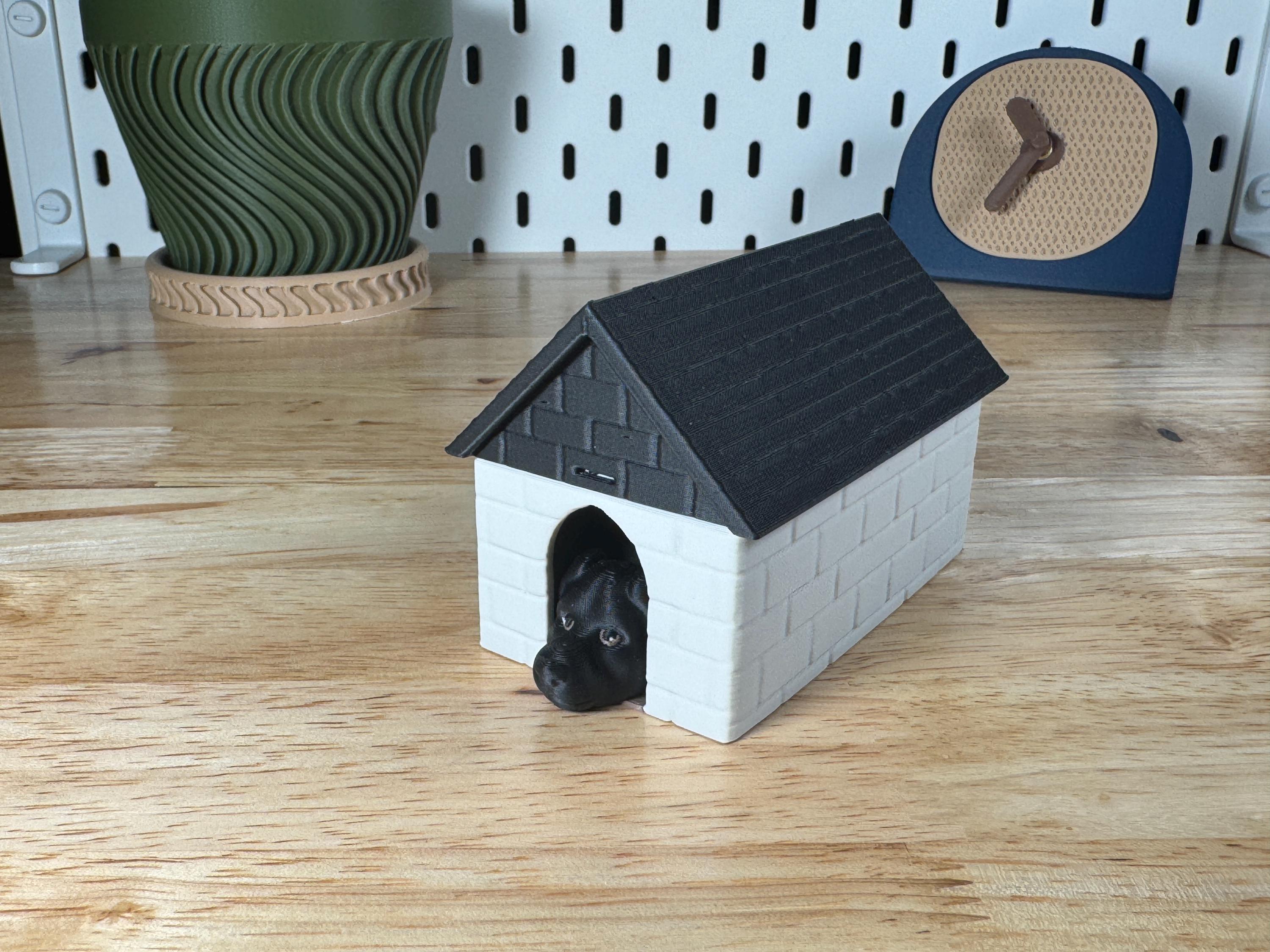 Black Labrador, Flexi Keychain