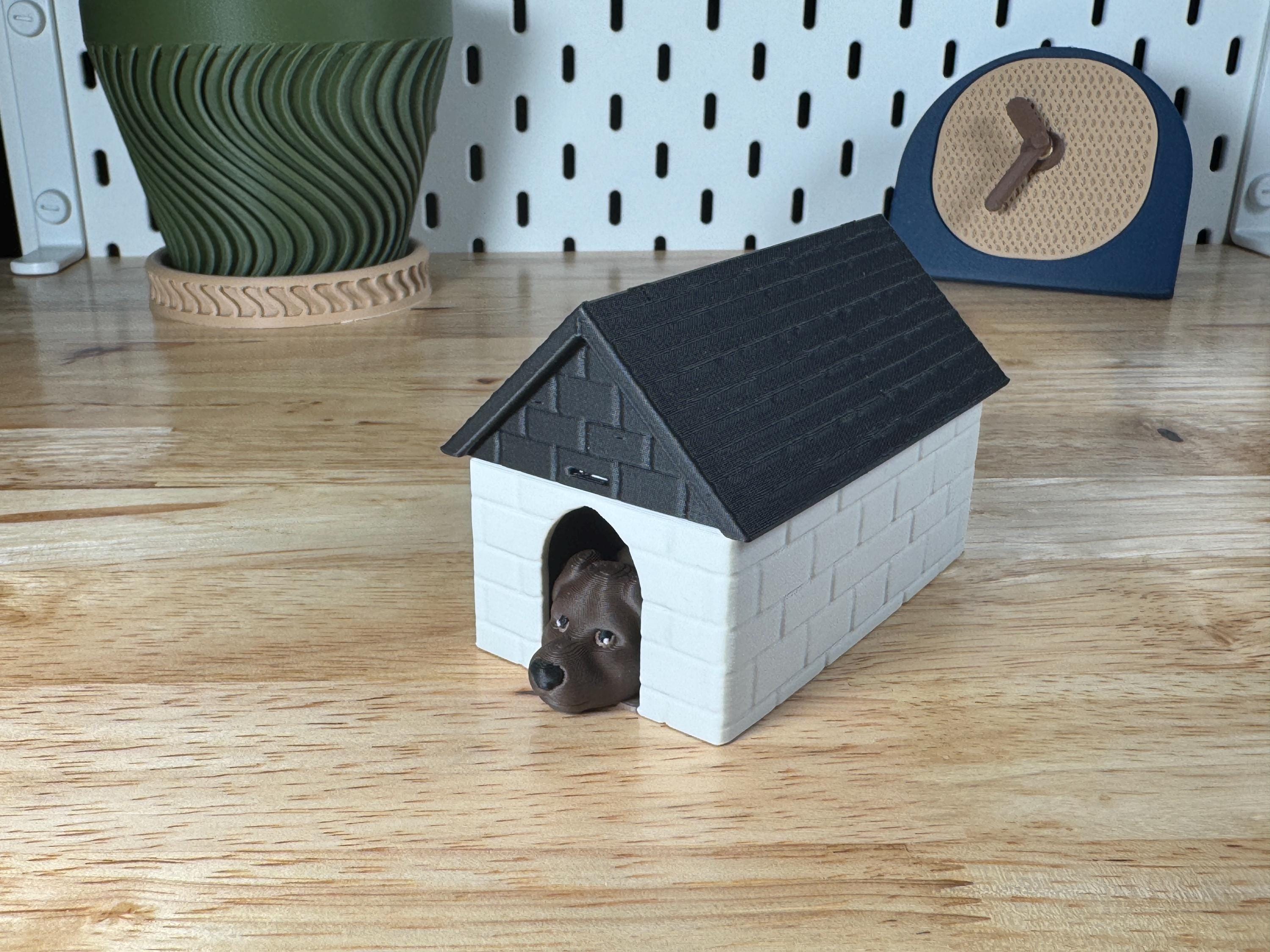 Chocolate Labrador, Flexi Keychain