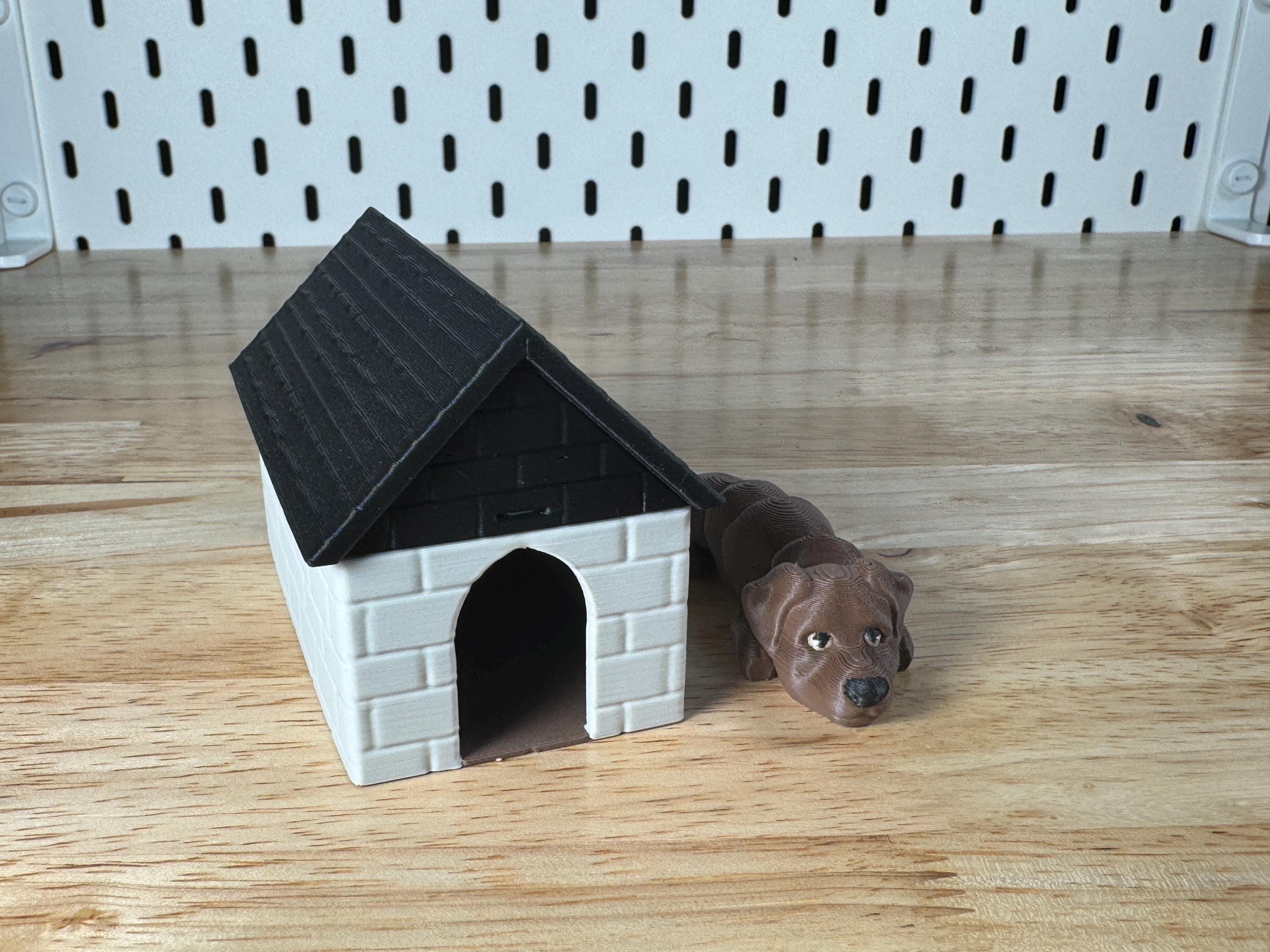 Red Labrador, Flexi Keychain