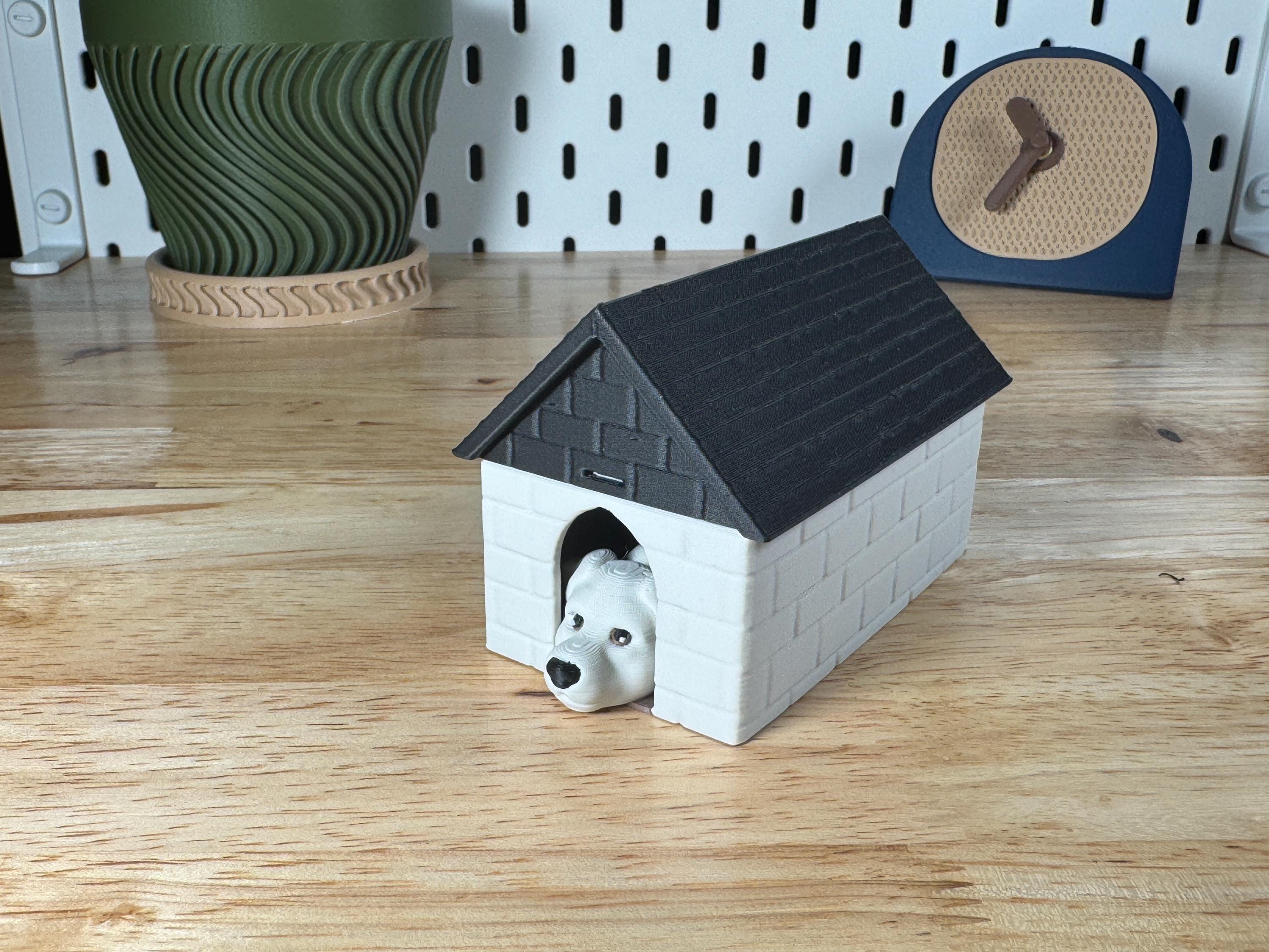 White Labrador, Flexi Keychain